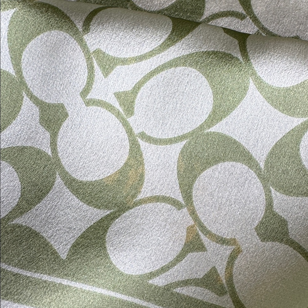 Coach 💯% Silk Scarf - Picture 4 of 5